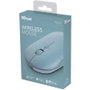 Trust Puck Ratón inalámbrico Bluetooth recargable azul